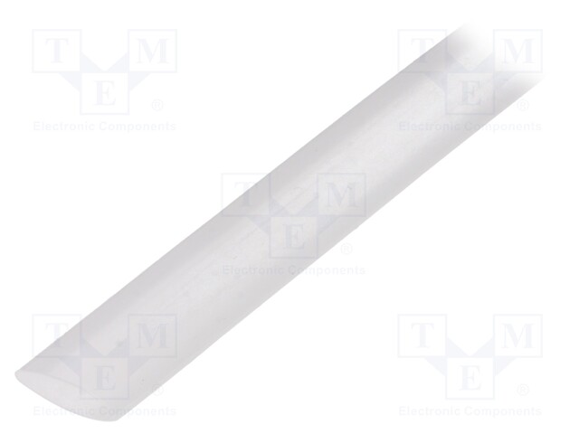 Heat shrink sleeve; glueless; 2: 1; 9.5mm; L: 1m; transparent