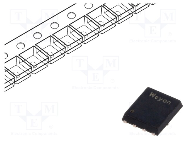 Transistor: N-MOSFET; unipolar; PDFN5060-8