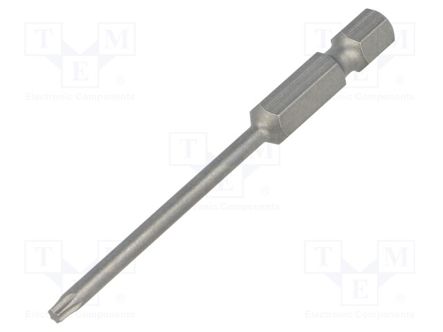 Screwdriver bit; Torx®; TX09; Overall len: 70mm