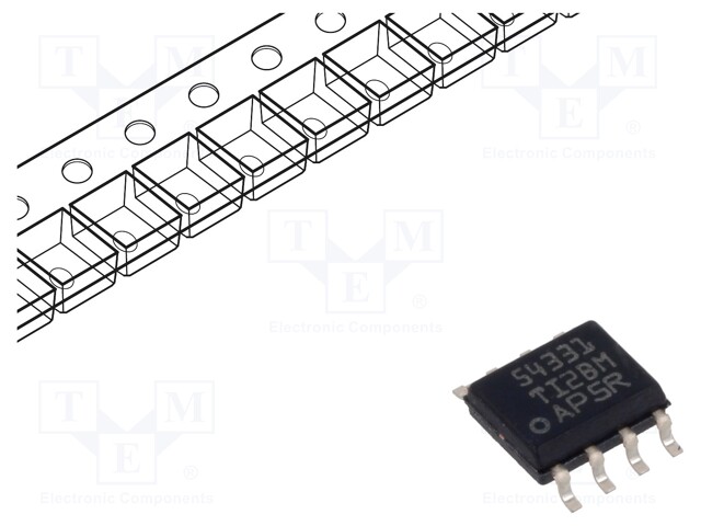 DC-DC Switching Buck Step Down Regulator, Adjustable, 3.5V-28Vin, 570 kHz, 0.8V-25V/3Aout, SOIC-8