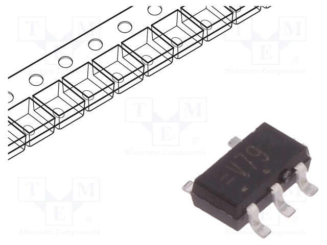 IC: digital; D flip-flop; LVC; SMD; SC74A; Package: reel,tape