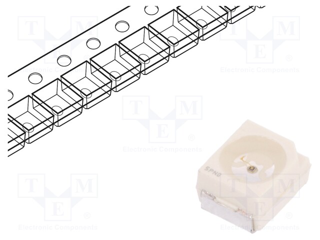 IR transmitter; 3528,PLCC2; 940nm; 11mW; 60°; SMD; 40mA; 1.6÷2.4V