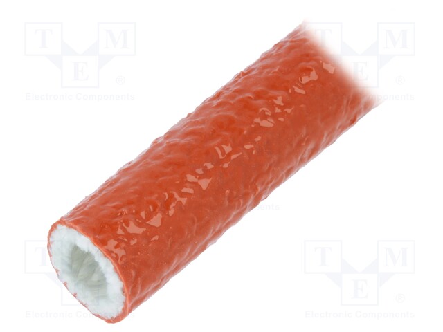 Conduit; ØBraid : 16mm; L: 15m; -55÷260°C; Øout: 22mm; Body: red