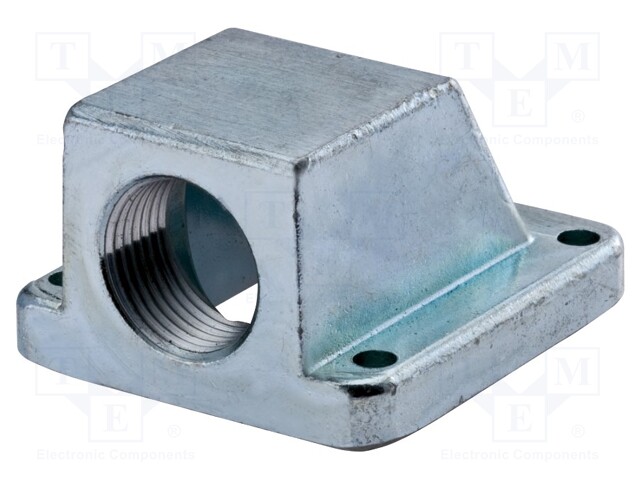 Connector; PG16; IP65; Mat: zinc die-cast; angular