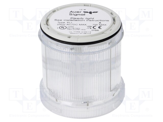 Signaller: lighting; bulb BA15D; transparent; Usup: 12÷250VDC