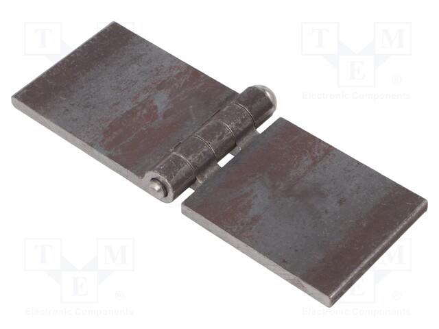 Hinge; Width: 160mm; steel; H: 60mm; V: without coating,for welding