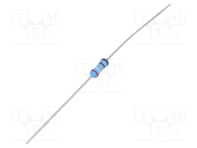 Resistor: thin film; THT; 2.94kΩ; 600mW; ±5%; Ø2.5x6.5mm; 50ppm/°C