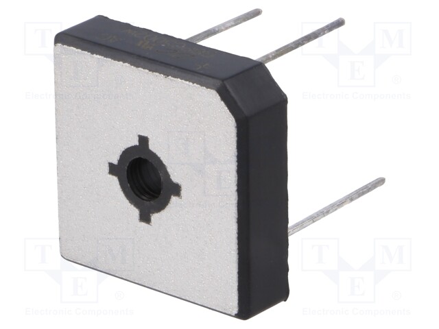 Single-phase bridge rectifier; Urmax: 200V; If: 50A; Ifsm: 450A