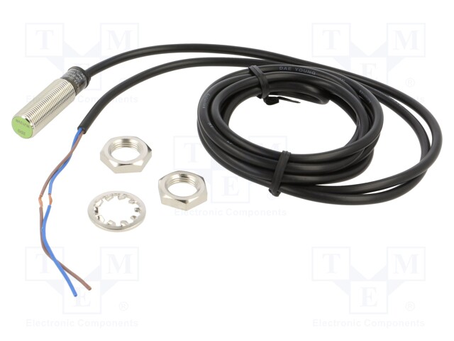 Sensor: inductive; Output conf: 2-wire NO; 0÷2mm; M12