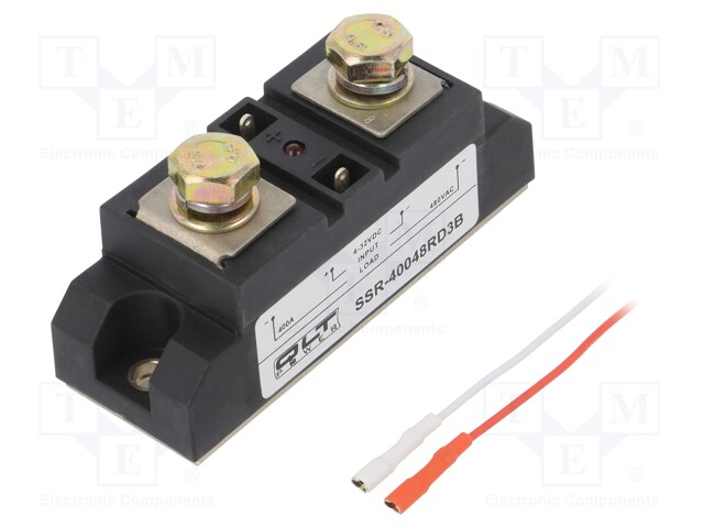 Relay: solid state; Ucntrl: 4÷32VDC; 400A; 44÷480VAC; Series: SSR-R