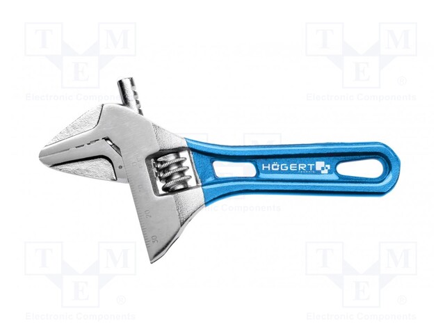 Wrench; adjustable; 140mm; Max jaw capacity: 32mm