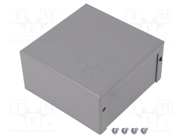 Enclosure: multipurpose; X: 102mm; Y: 102mm; Z: 51mm; 1412; steel