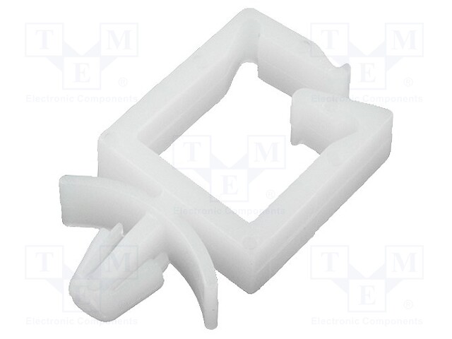 Snap handle; polyamide; natural; Application: Cable P-clips