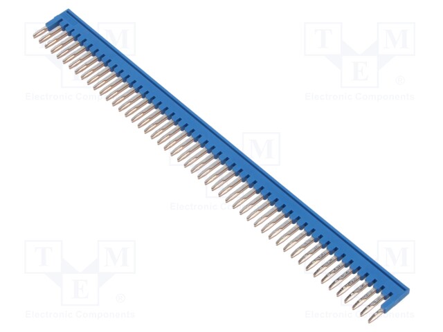 Comb bridge; ways: 50; blue; Width: 3.5mm; UL94V-0