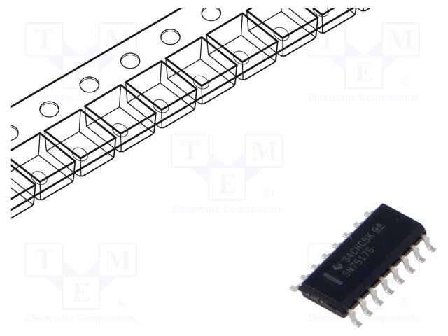 IC: interface; line receiver; 10Mbps; SO16; 4.75÷5.25VDC