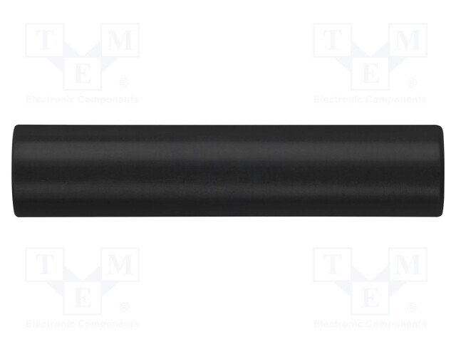 Connector: adapter; 4mm banana; black; 70VDC; 16A; 45mm; -10÷70°C