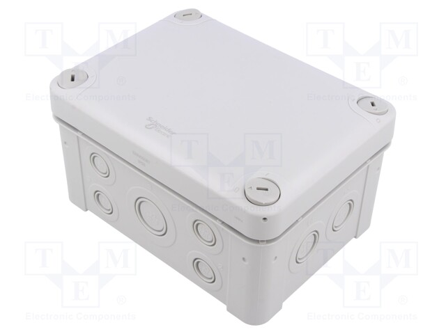 Enclosure: junction box; X: 105mm; Y: 150mm; Z: 80mm; wall mount