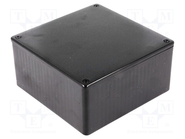 Enclosure: multipurpose; X: 120mm; Y: 120mm; Z: 59mm; 1591; ABS; black