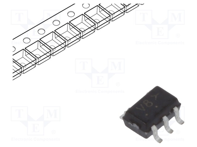 IC: digital; XOR; Channels: 1; IN: 2; SMD; SC88A; Series: VHC; 2÷5.5VDC