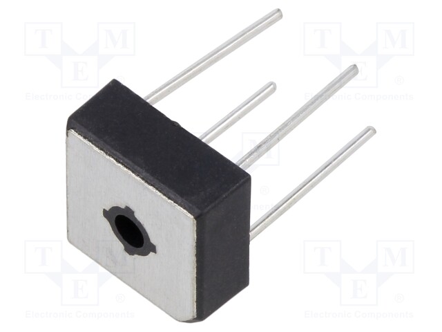 Single-phase bridge rectifier; Urmax: 800V; If: 10A; Ifsm: 240A