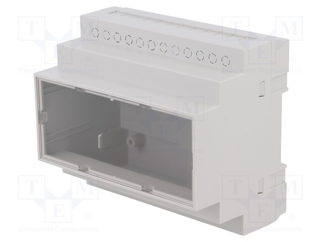 Enclosure: for DIN rail mounting; Y: 90mm; X: 104mm; Z: 65mm; ABS