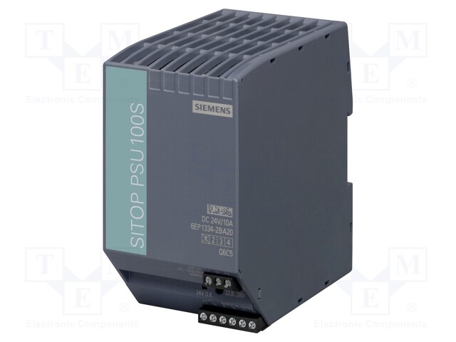 Power supply: switched-mode; 288W; 24VDC; 10A; 85÷132/170÷264VAC