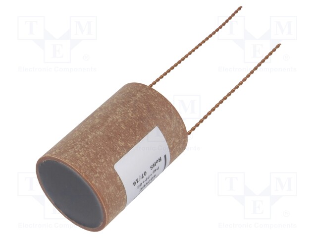 Capacitor: copper-polypropylene-paper; 330nF; 600VDC; ±5%; 0.0035