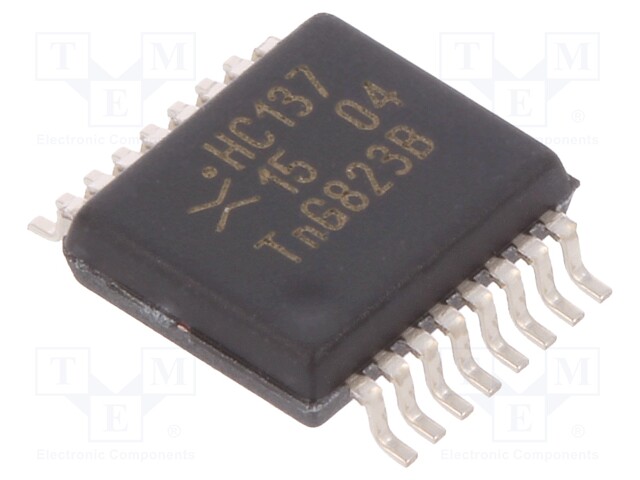 IC: digital; 3-to-8 lines,decoder,demultiplexer,inverter; SMD