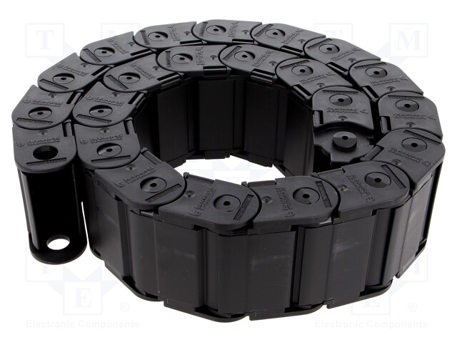 Cable chain; Protection; Bend.rad: 150mm; L: 990mm; Int.width: 60mm