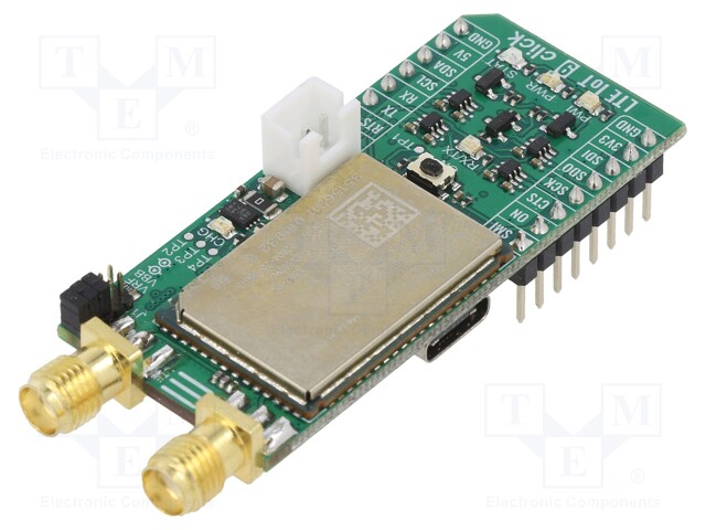 Click board; LTE Cat 1; UART,USB; EXS62-W; 3.3/5VDC