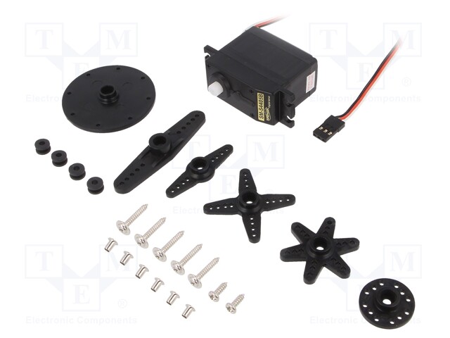 Motor: servo; 4.8÷6VDC; standard; digital; 40g; 40x20.2x36mm; 120°