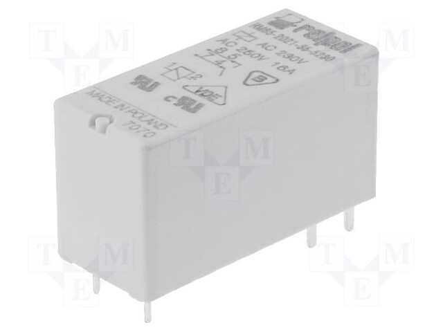 Relay: electromagnetic; SPST-NO; Ucoil: 24VAC; 16A/250VAC; IP67