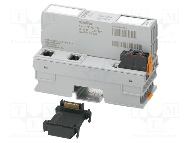 Communication; 19.2÷30VDC; Profinet; RJ45; IP20; 100Mbps