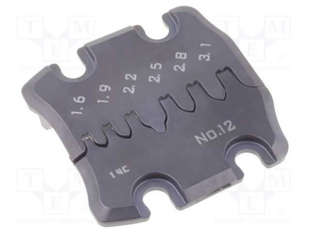 Crimping jaws; Application: FUT.PAD-11,FUT.PAD-12,FUT.PAD-13