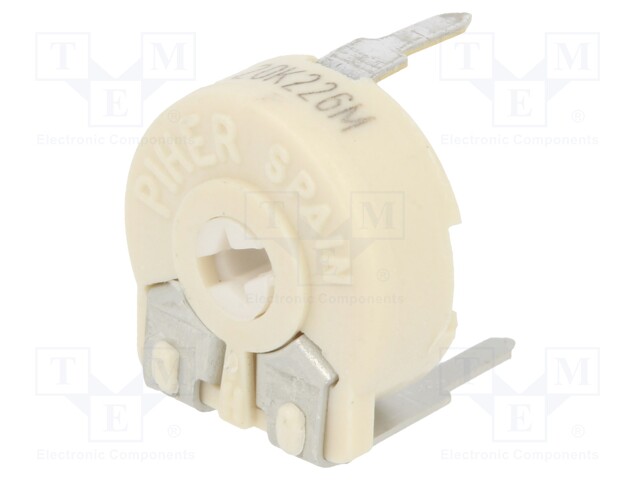 Potentiometer: mounting; horizontal; 20kΩ; 330mW; ±20%; linear