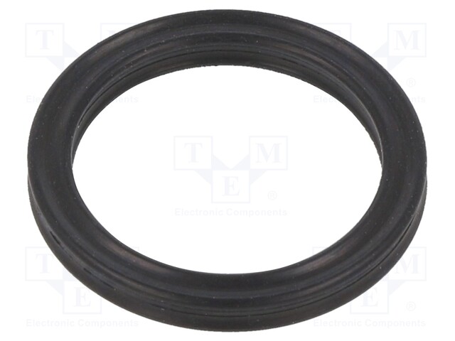 X-ring washer; NBR; Thk: 2.62mm; Øint: 17.75mm; -40÷100°C