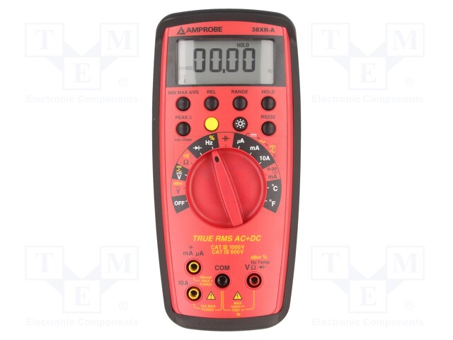 Digital multimeter; LCD 4,75 digit (9999),with a backlit