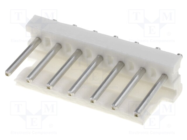 Socket; wire-board; male; MTA-156; 3.96mm; PIN: 7; round contacts