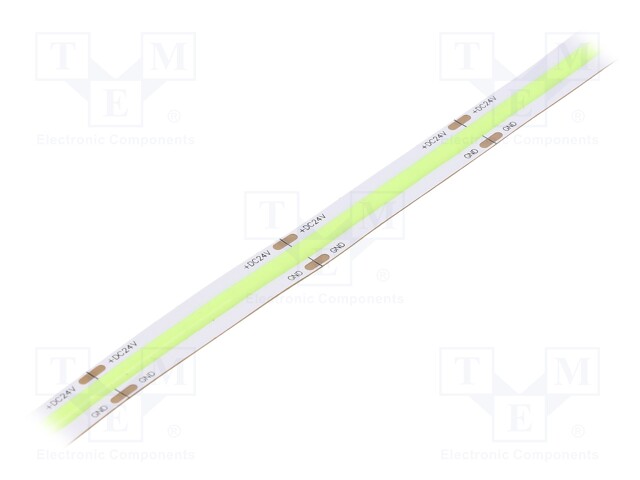 LED tape; green; LED/m: 528; SMD; 24V; 10mm; without cover; IP20