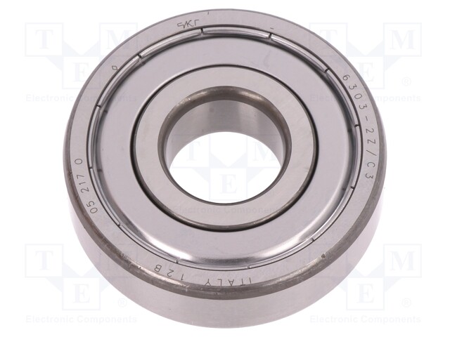 Bearing: single row deep groove ball; Øint: 17mm; Øout: 47mm