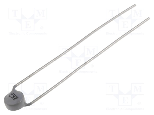 NTC thermistor; 2.2kΩ; THT; -55÷125°C; 450mW