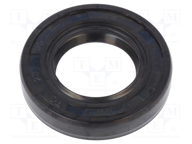 Oil seal; NBR; D: 7mm; -40÷100°C; Shore hardness: 70; Øhole: 35mm