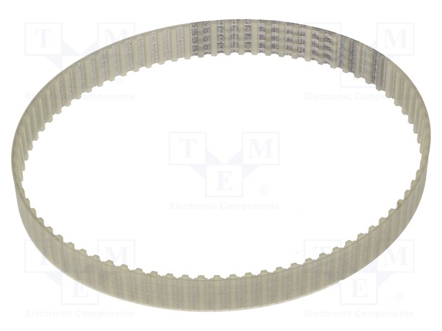 Timing belt; T5; W: 16mm; H: 2.2mm; Lw: 410mm; Tooth height: 1.2mm