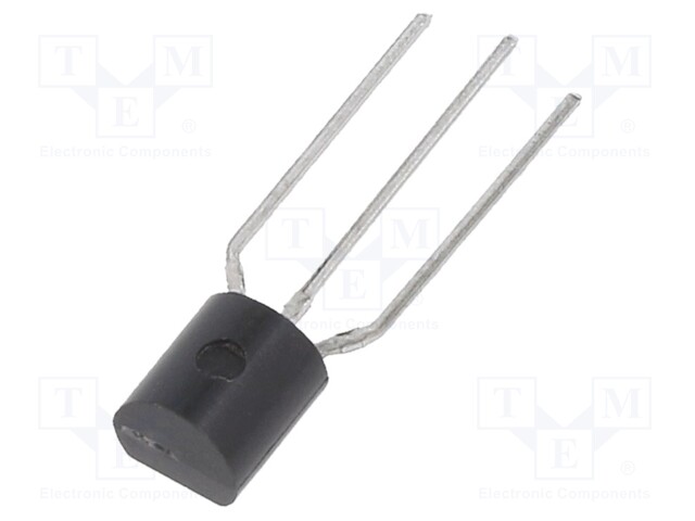 Triac; 600V; 1A; 3/5mA; THT; sensitive gate; 4Q; Ammo Pack; TO92