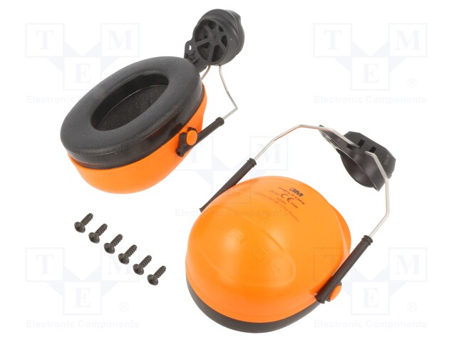 Ear defenders; helmet mounted; Attenuation level: 28dB