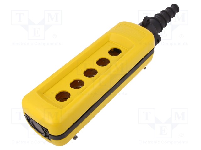 Enclosure: for remote controller; X: 80mm; Y: 250mm; Z: 70mm; yellow