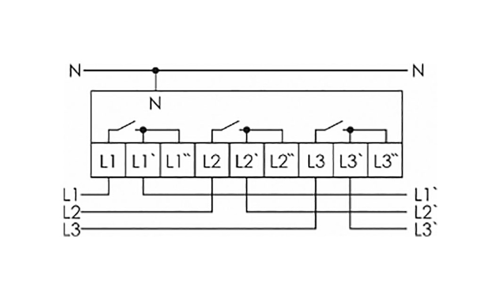 Module: voltage monitoring relay; for DIN rail mounting; NO