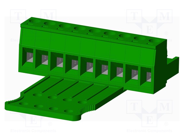 Connector: pluggable terminal block; plug; female; straight; 5mm