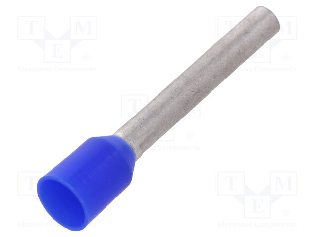 Bootlace ferrule; insulated; copper; Insulation: polypropylene