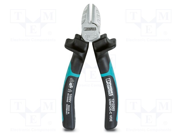 Pliers; side,cutting; 130mm